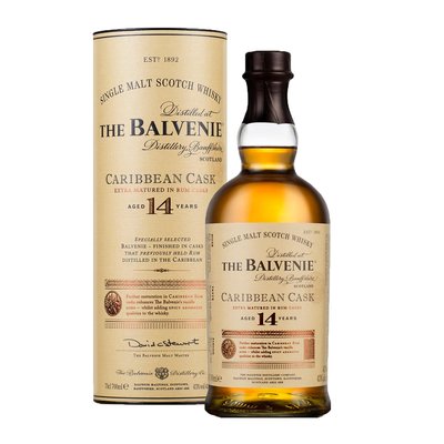 Bild von Balvenie 14yo Caribbean Cask Single Malt Scotch Whisky