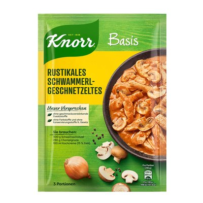 Image of Knorr Basis Rustikales Schwammerlgeschnetzeltes