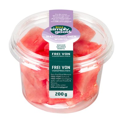 Bild von Simply Good Wassermelonen Würfel
