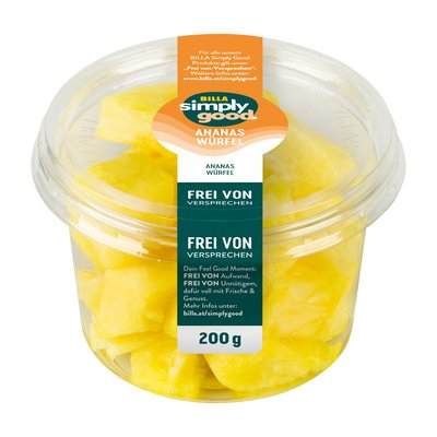 Bild von Simply Good Ananas Würfel