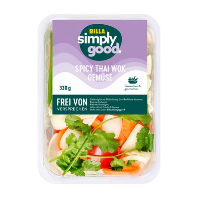 Bild von Simply Good Spicy Thai Wok Gemüse