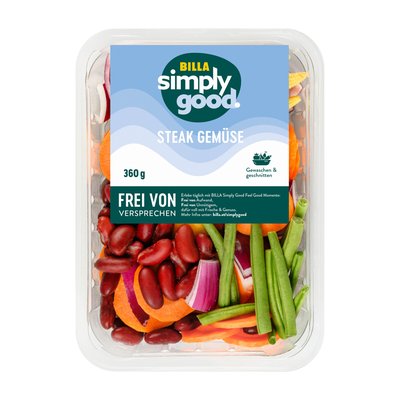 Bild von Simply Good Steak Gemüse