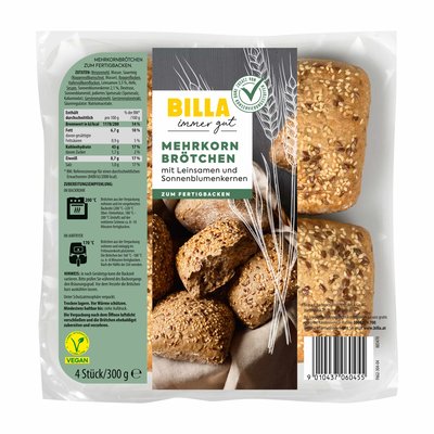 Bild von BILLA Mehrkornbrötchen