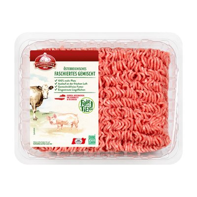 Bild von Hofstädter Fair zum Tier Strohwohl Faschiertes gemischt