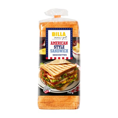 Bild von BILLA immer gut American Style Sandwich