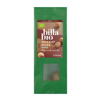 Bild von BILLA Bio  Muskatnuss Ganz