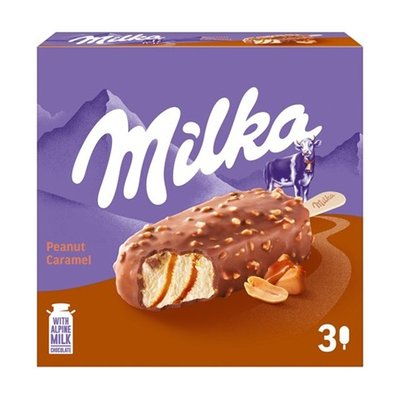 Bild von Milka Peanut Caramel Stick 3er