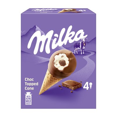 Bild von Milka Choco Topped Cone