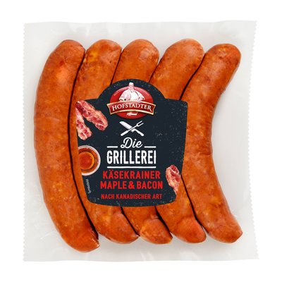 Bild von Hofstädter Die Grillerei Käsekrainer Maple & Bacon