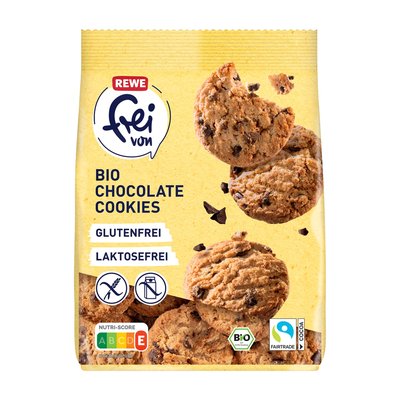 Bild von REWE frei von Bio Chocolate Cookies
