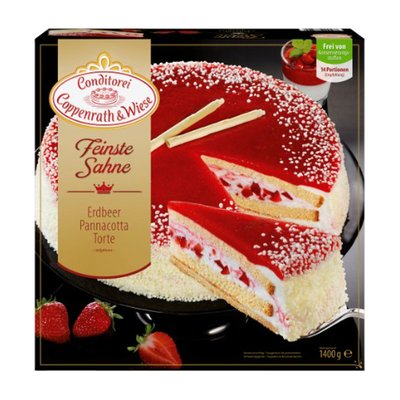 Bild von Coppenrath & Wiese Erdbeer-Pannacotta-Torte