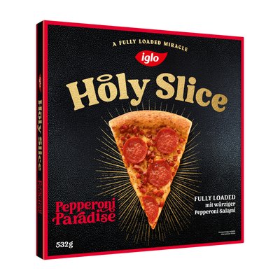 Bild von Iglo Slice Pepperoni Paradise Pizza