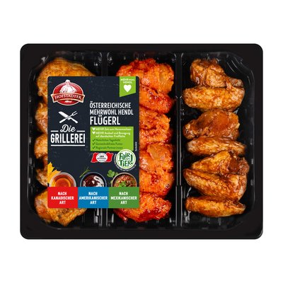 Bild von Hofstädter Die Grillerei Fair zum Tier Hendl Chicken Wings