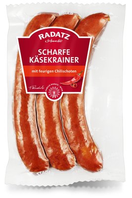 Bild von Radatz Scharfe Käsekrainer