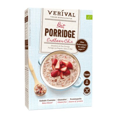 Bild von Verival Bio Erdbeer Chia Porridge Glutenfrei
