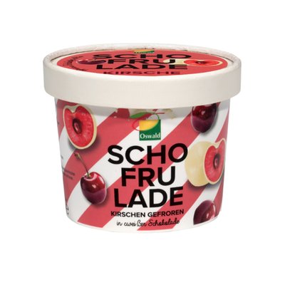 Bild von Oswald Schofrulade Kirsche weiße Schokolade