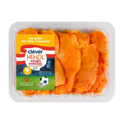Bild von Clever Hendl Keulenschnitzel mariniert