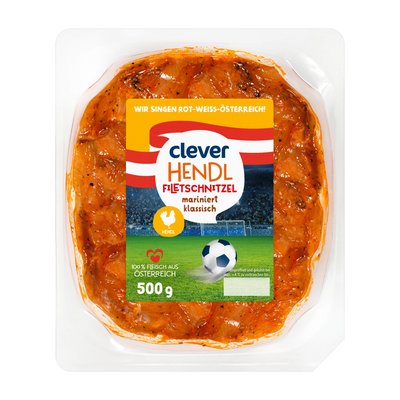 Bild von Clever Hendl Filetschnitzel mariniert