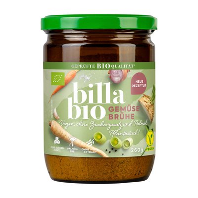 Bild von BILLA Bio Gemüsebrühe im Glas