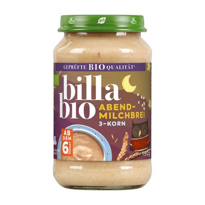 Bild von BILLA Bio Abendmilchbrei 3-Korn