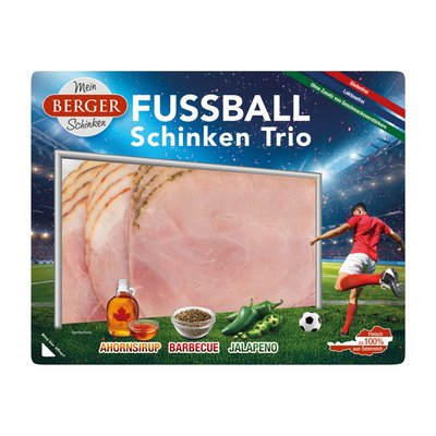 Bild von Berger Fussball Schinken Trio