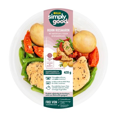 Bild von Simply Good Huhn Rosmarin mit Kartoffeln