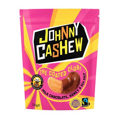 Bild von Johnny Cashew Milk Chocolate Honey Sea Salt