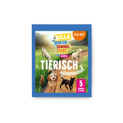 Bild von Sammelsticker 'Tierisch spannend'