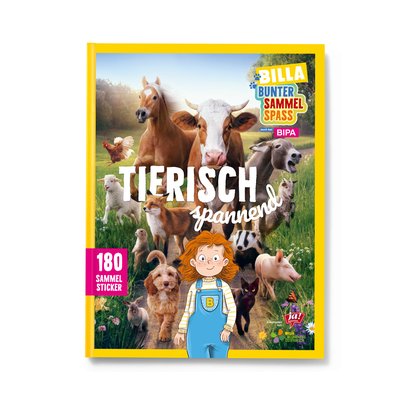 Bild von Stickeralbum 'Tierisch spannend'