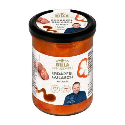 Bild von BILLA Genusswelt Erdäpfel Gulasch mit Chorizo
