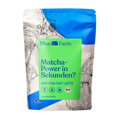 Bild von Blue Farm Matcha Oat Latte Pulver