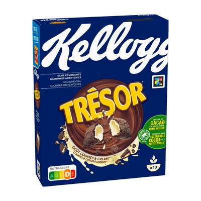Bild von Kellogg's Tresor Cookies & Cream