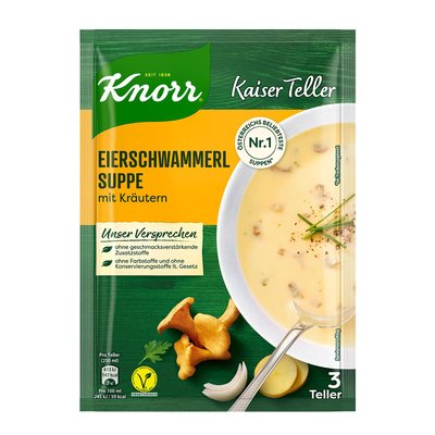 Bild von Knorr Kaiserteller Eierschwammerlsuppe