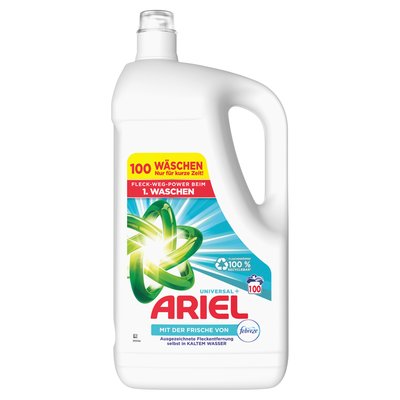 Image of Ariel mit Febreze Flüssig Waschmittel
