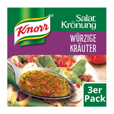 Bild von Knorr Salatkrönung Würzige Kräuter 3er