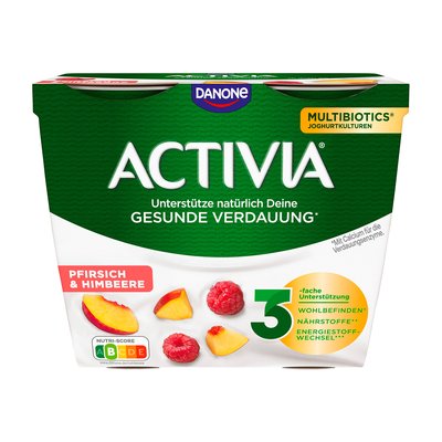Bild von Danone Activia Pfirsich & Himbeere