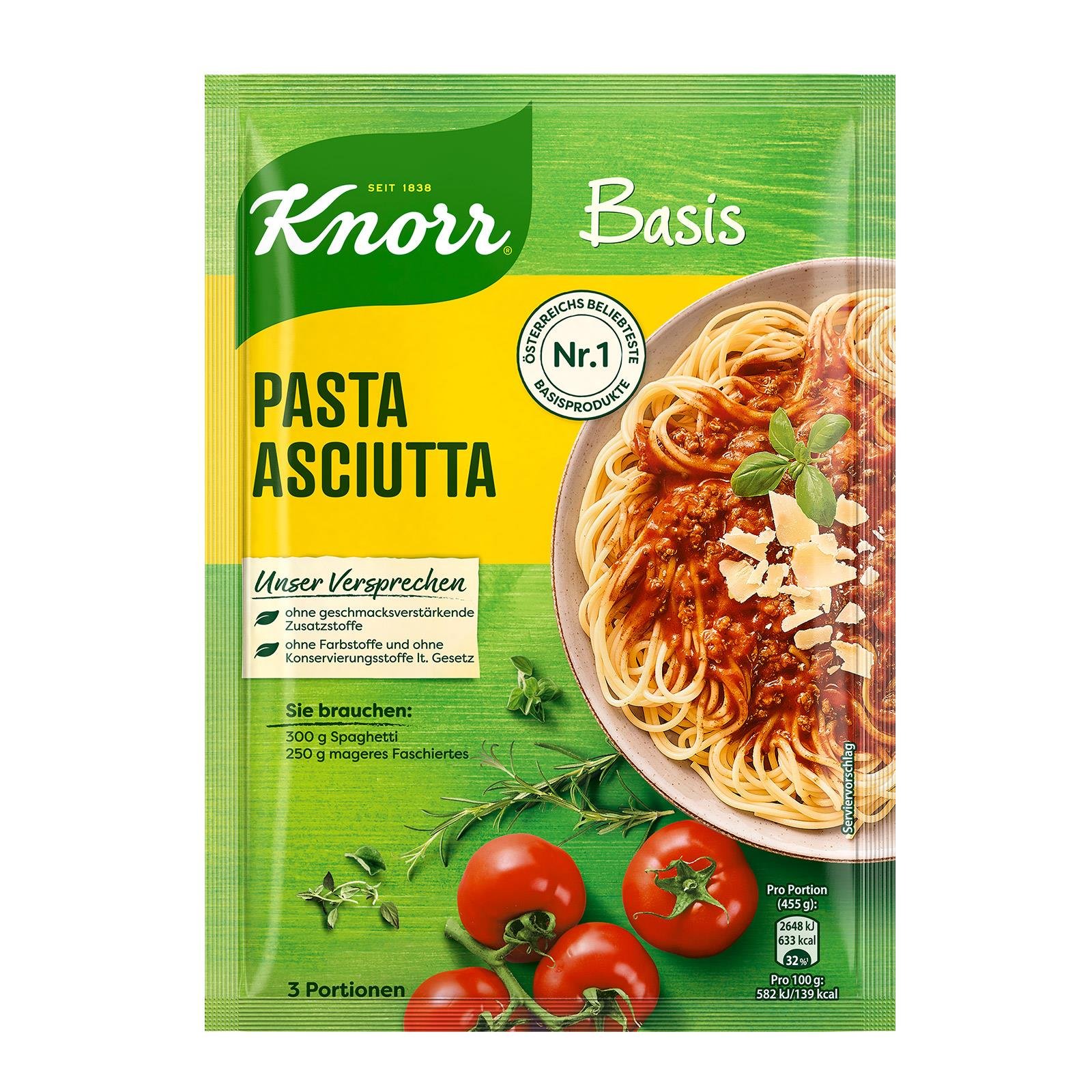 Knorr Basis für Pasta Asciutta | BILLA Online Shop