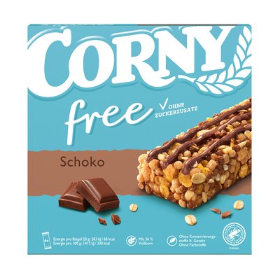 Bild von Corny Free Schoko