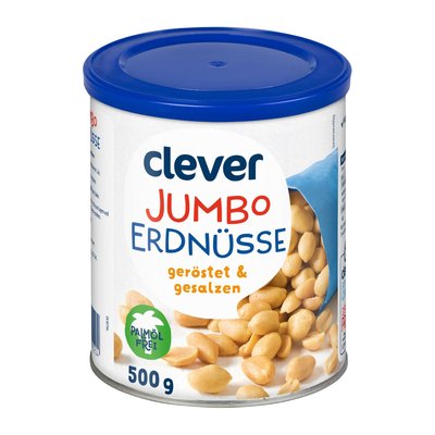 Bild von Clever Jumbo Erdnüsse geröstet & gesalzen