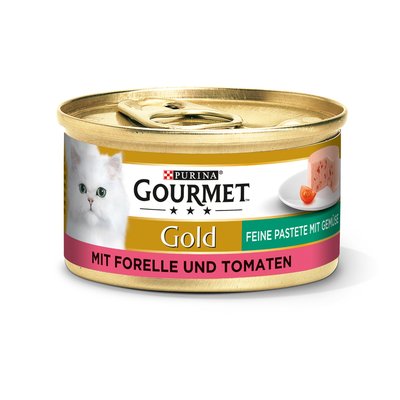 Image of Gourmet Gold Pastete Gemüse Forelle