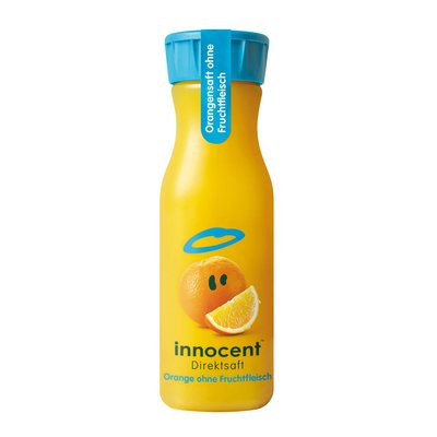Image of innocent Orangensaft ohne Fruchtfleisch