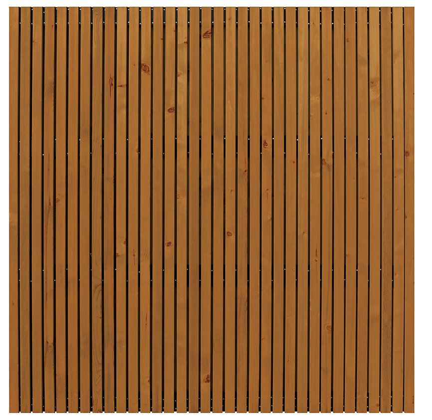 026228_scherm_vuren_fsc_stripes_recht_45x1790x1790mm_glad_bruin_geimpregneerd