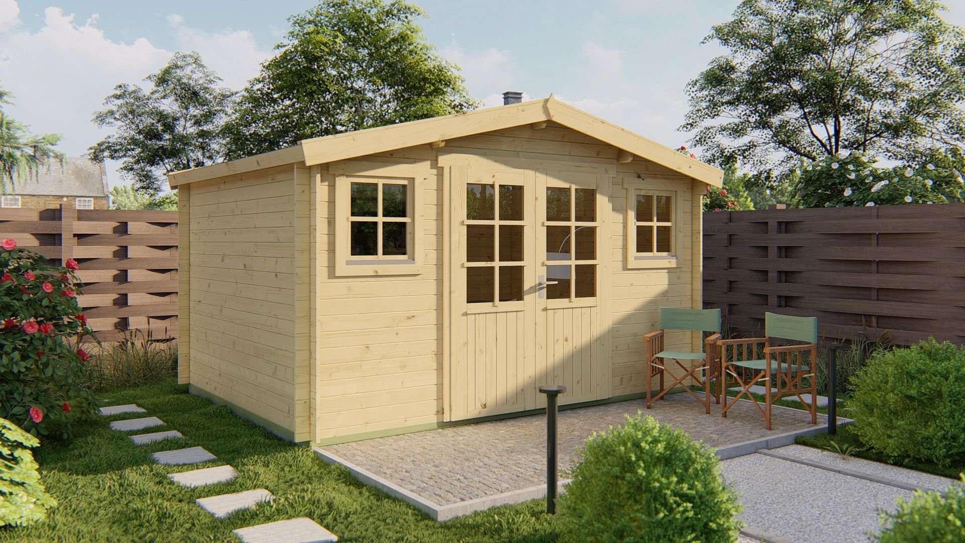 Juha Summerhouse 4 x 3m-159473 