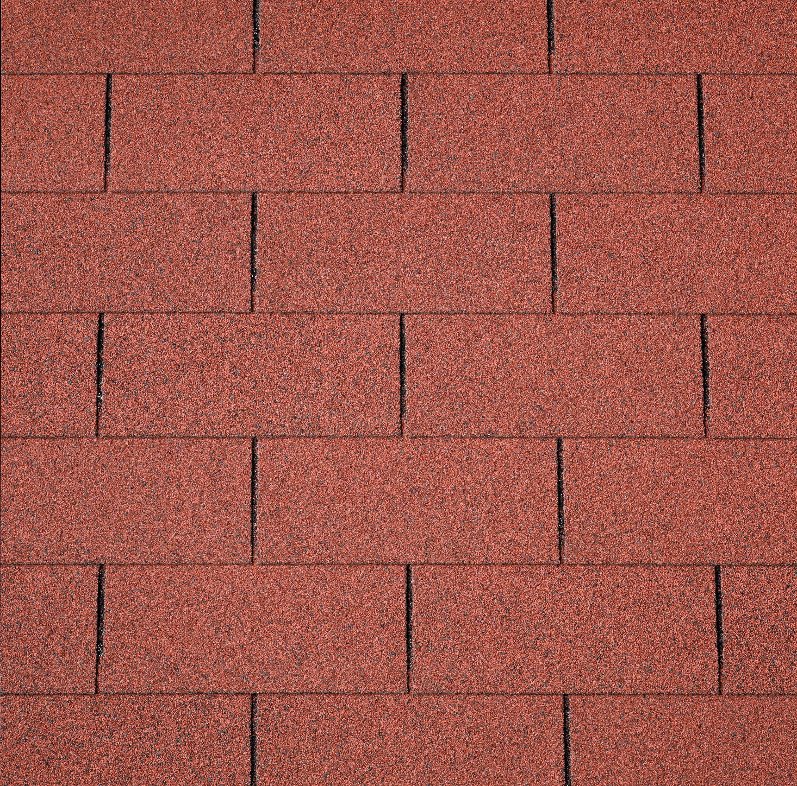 IKO Felt Roof Shingles Red Straight