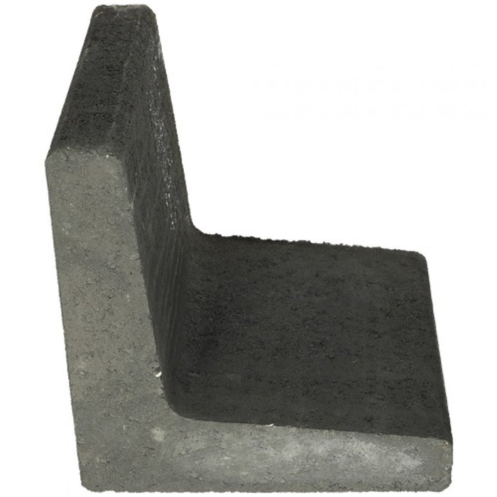 L Element Beton 40x40x40cm Antraciet Excluton
