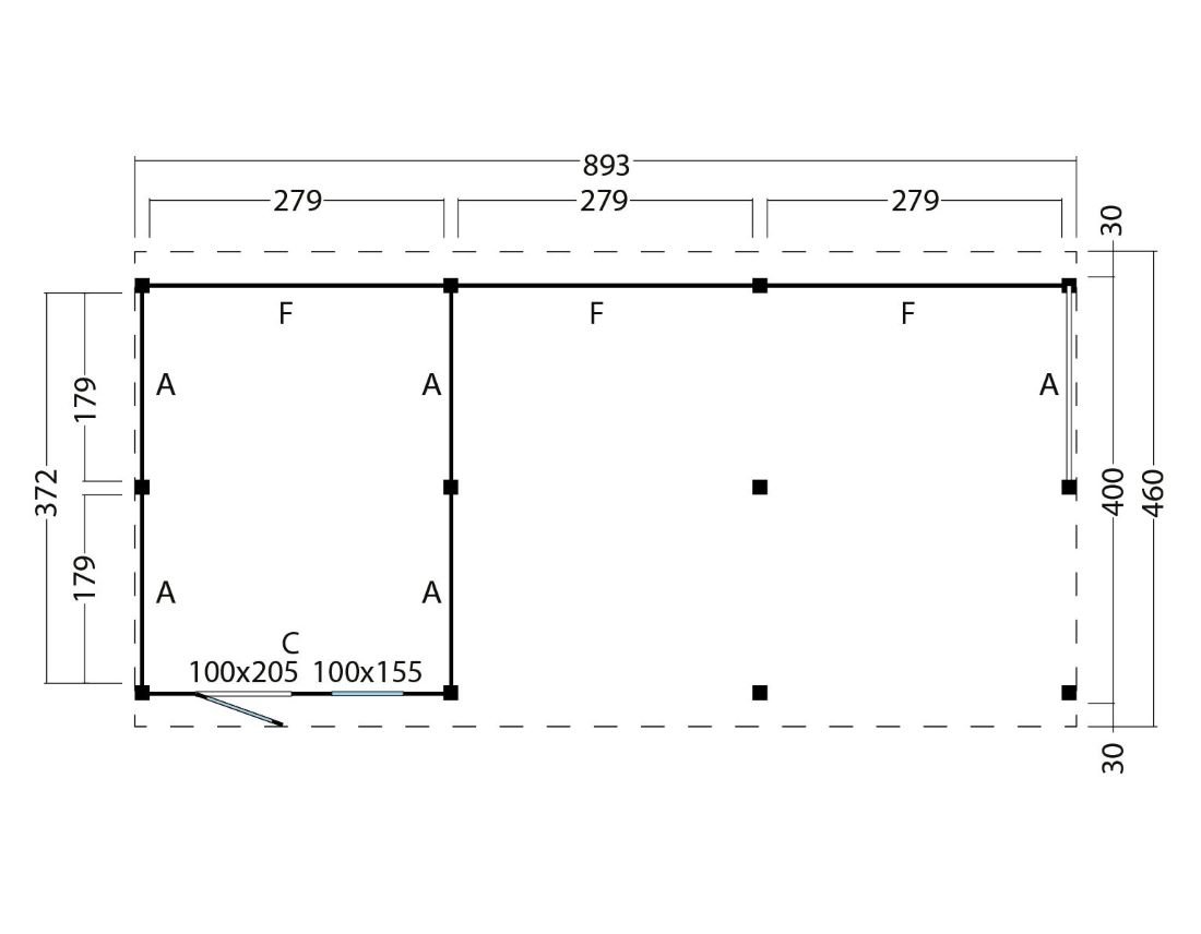 AfmetingenKapschuurBillundXLType8RedClass