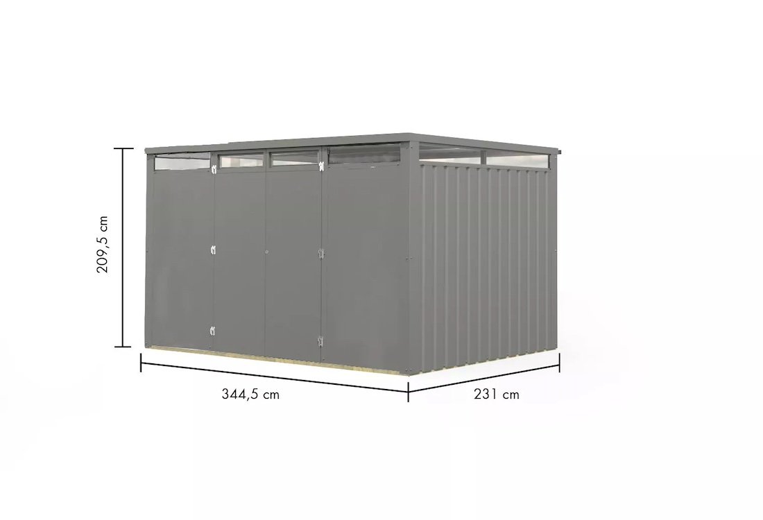 AfmetingenKaribuAluminiumTuinhuisCallistoGrijs345x231cmkopie