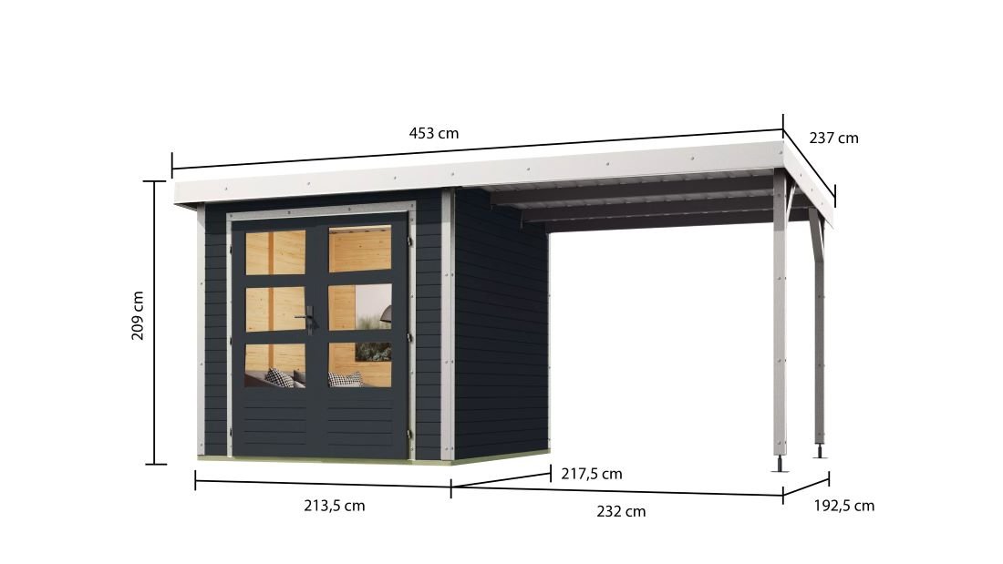 AfmetingenKaribuTuinhuisJupiterAntracietWitAluminiumOverkapping