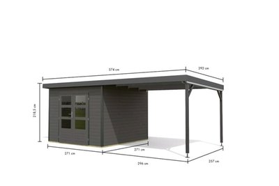 AfmetingenKaribuTuinhuisPlutometOverkappingTerragrijsAntracietAluminium