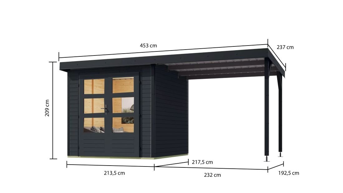 AfmetingenKaribuTuinhuisJupitermetOverkappingCompleetAntraciet